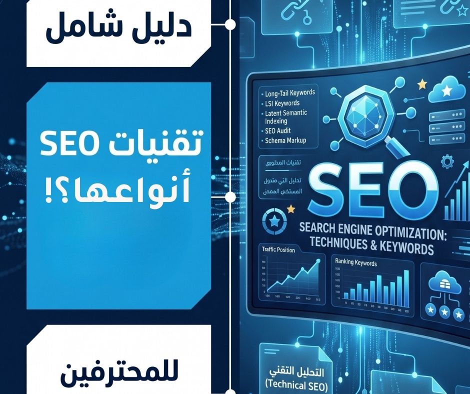 أنواع وتقنيات السيو SEO