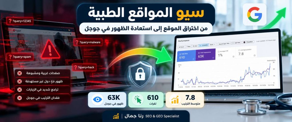 سيو المواقع الطبية